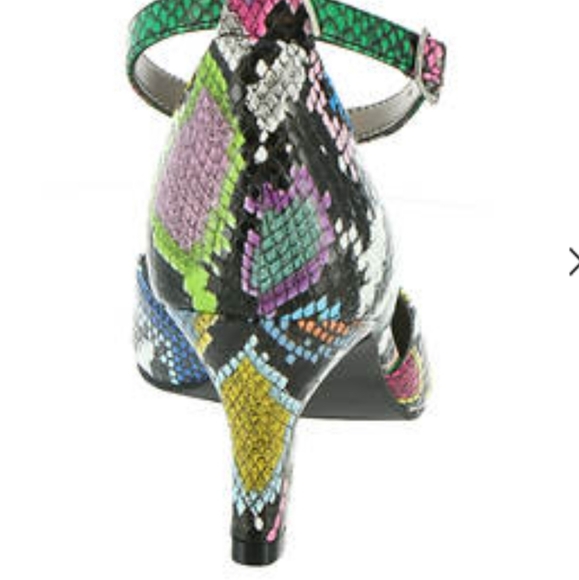 MASSEY -Multi color snake skin shoes - Picture 2 of 3